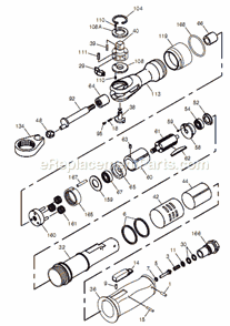 Part Location Diagram of KF124410 Chicago Pneumatic Pin-Roll